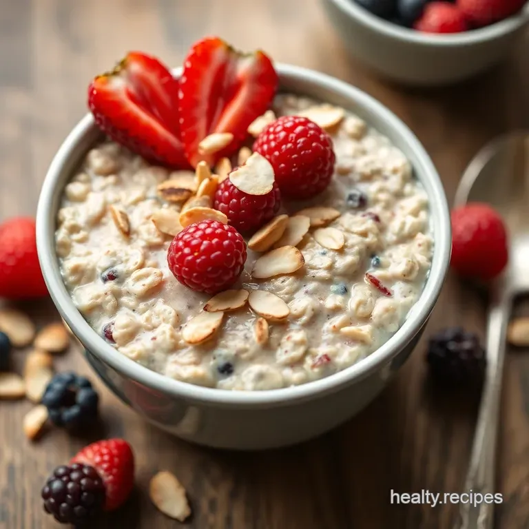 Berry Almond Power Oats presentation