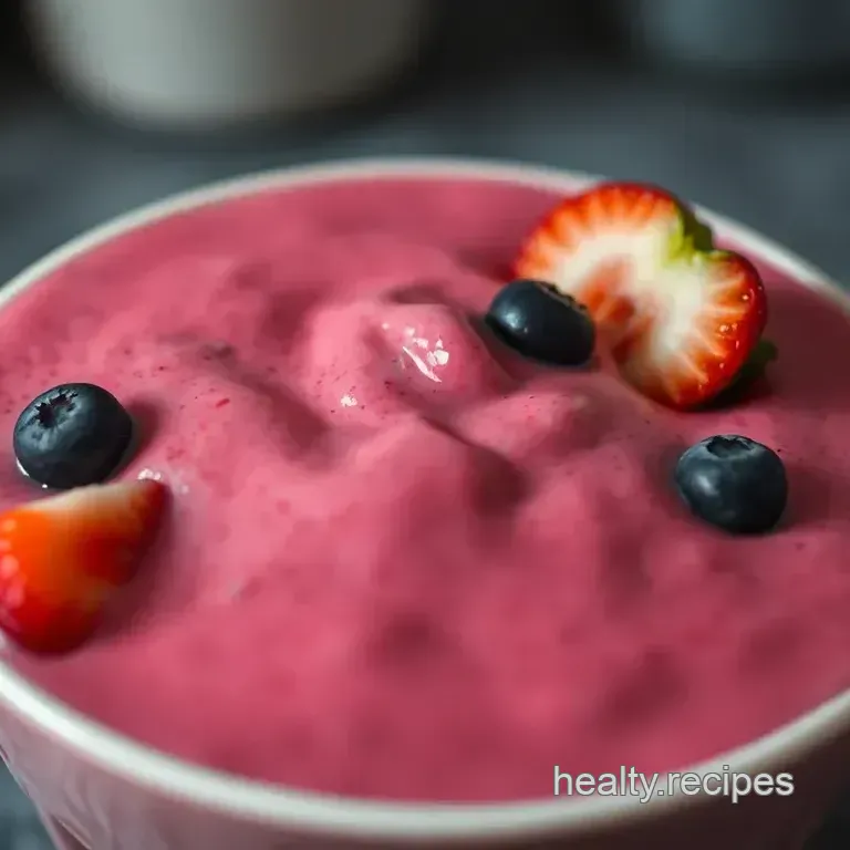 Berry Blast Breakfast Smoothie