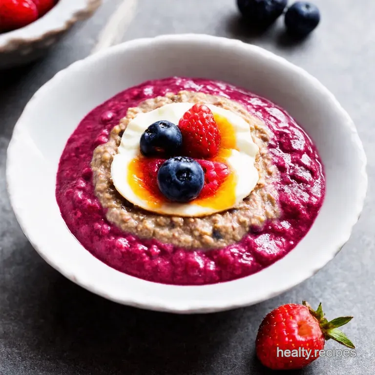 Berry Blast Overnight Oats A Nutritious Breakfast Blitz