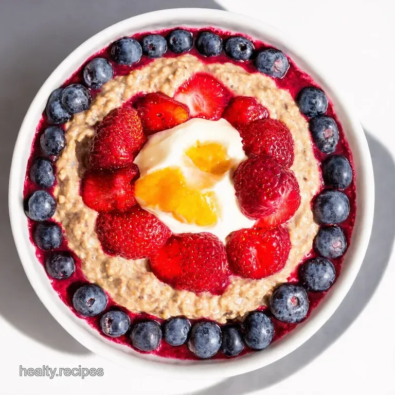 Berry Bliss Overnight Oats Wake Up to Deliciousness