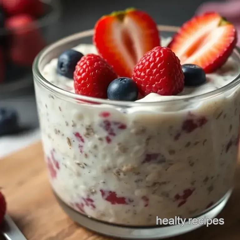Berry Good Overnight Oats