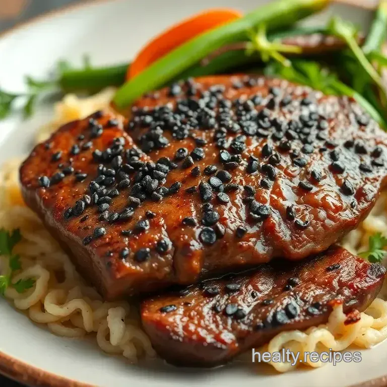 Black Pepper Angus Steak: The Ultimate Easy Recipe for Dinner!