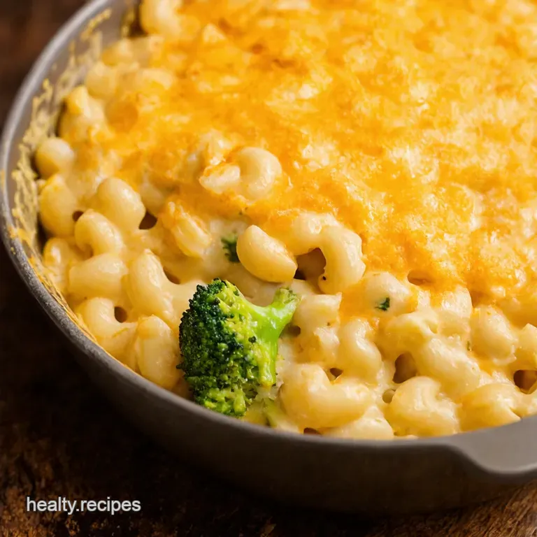 Broccoli Cheddar Mac Attack The Green Gold Standard presentation