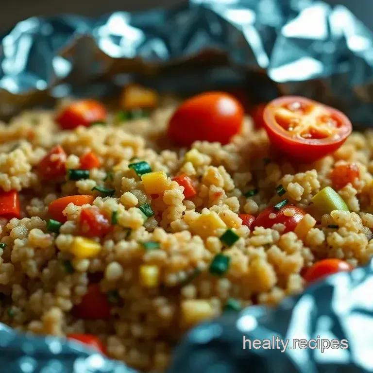 Campfire Quinoa & Veggie Foil Packets