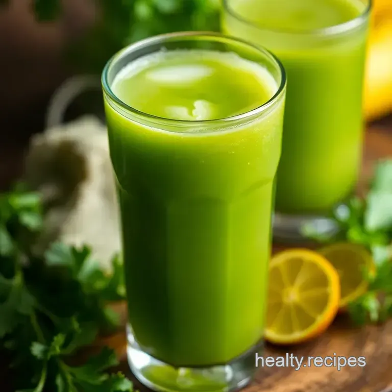 Celery Juice presentation