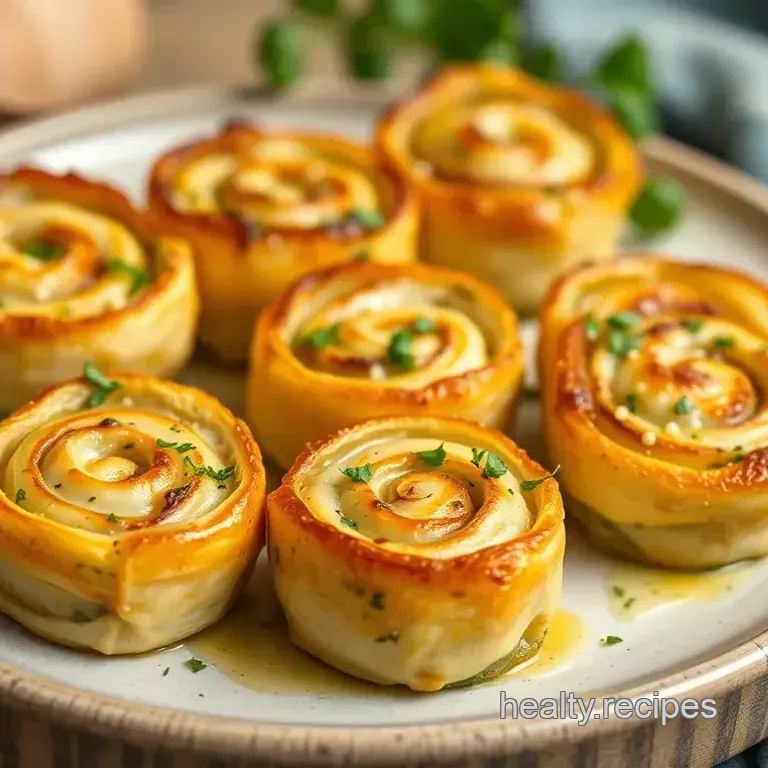 Bake Cheesy Pesto Artichoke Rolls