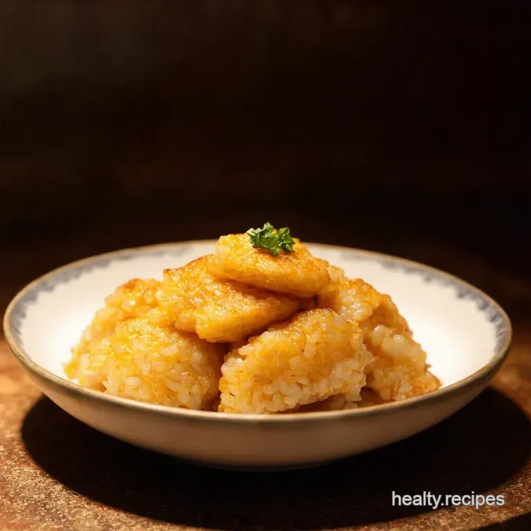 Chewy Homemade Rice Cakes Tteok presentation