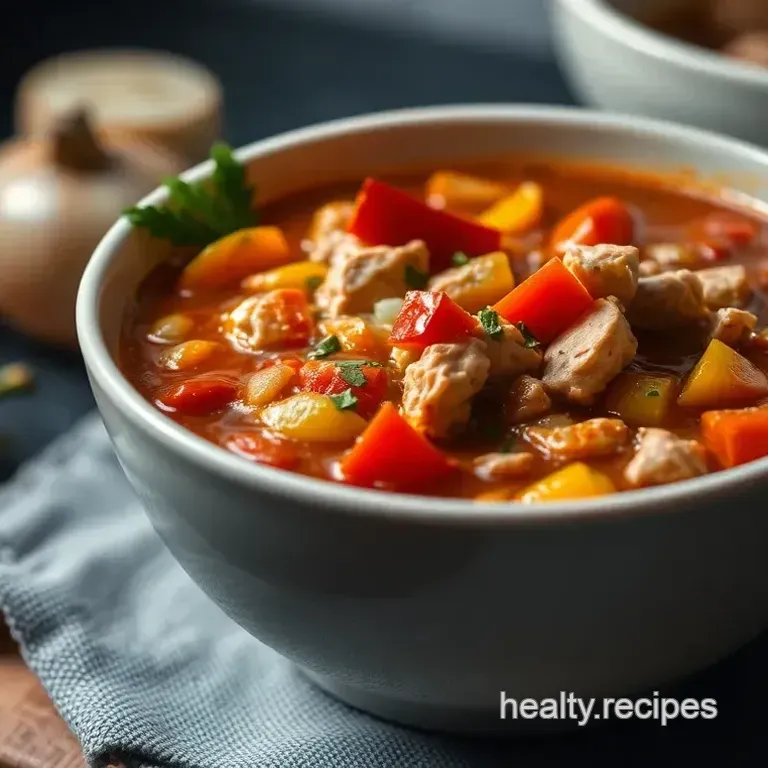Chicken Fajita Fiesta Soup!