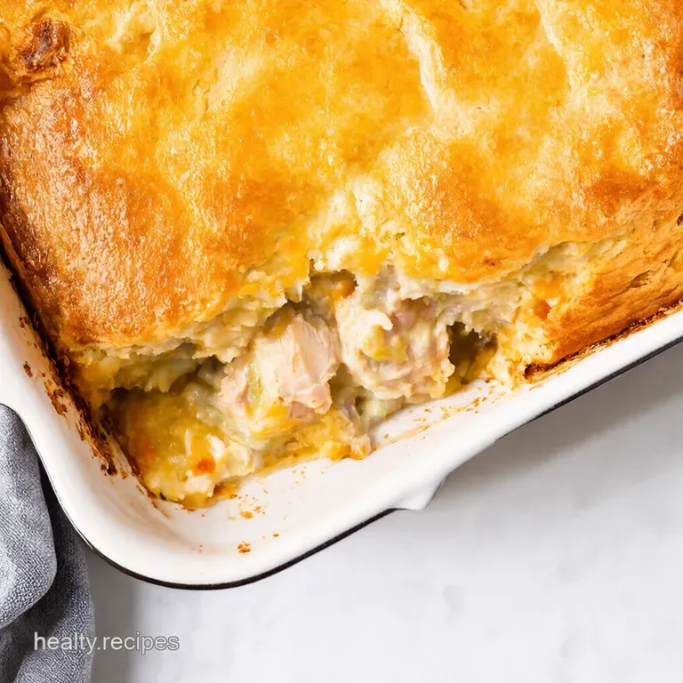 Chicken Pot Pie Casserole Easy Weeknight Comfort