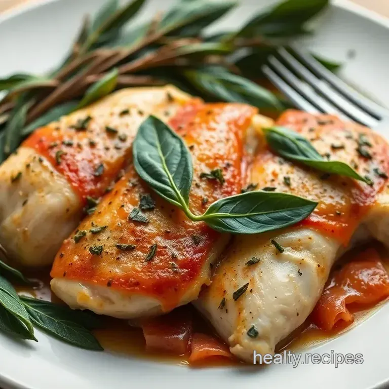 Chicken Saltimbocca alla Romana