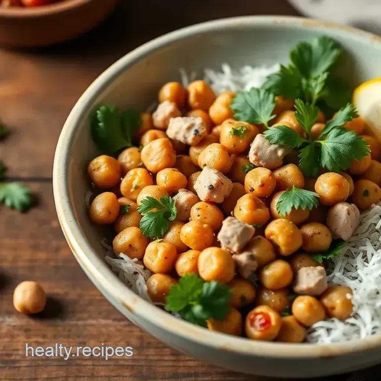 Chickpea & Tuna Power Bowls