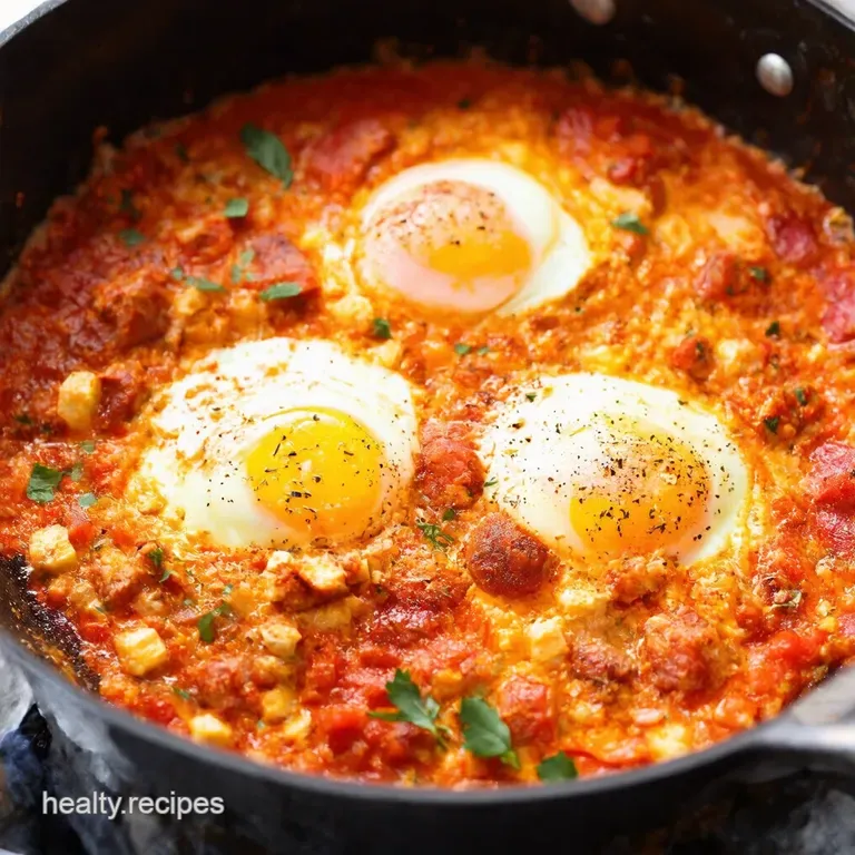 Chorizo Feta Shakshuka