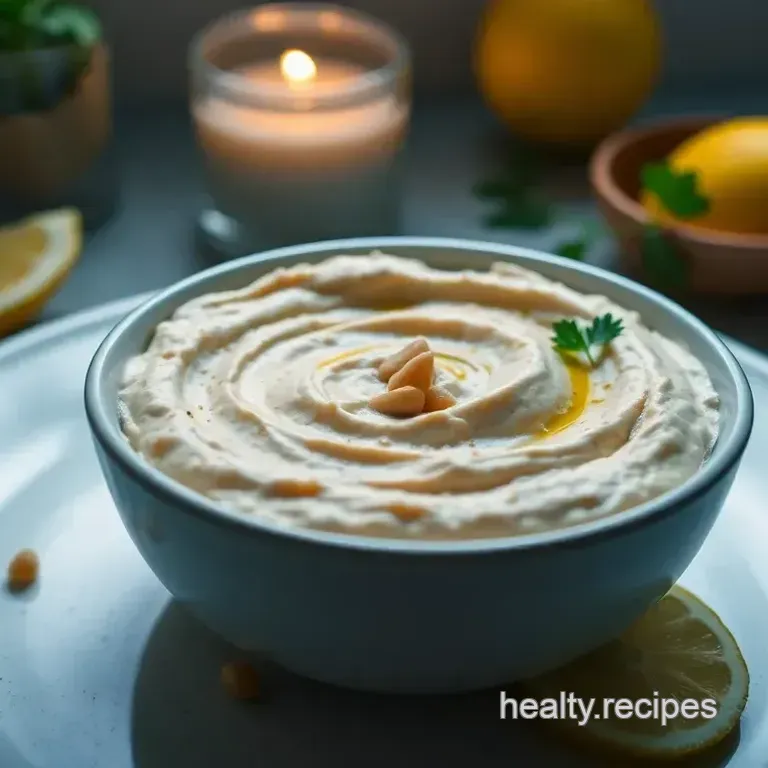 Classic Creamy Hummus with a Twist