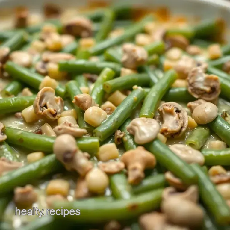 Classic Green Bean Casserole: A Comfort Food Favorite