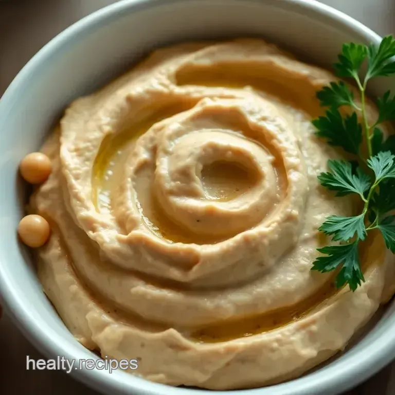 Classic Hummus: A Middle Eastern Delight