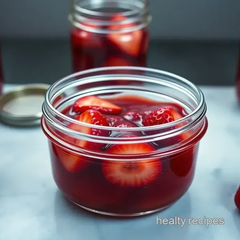 Classic Strawberry Preserves: Sweetness in a Jar