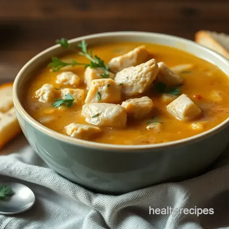Homemade Chicken Soup - Comforting & Hearty