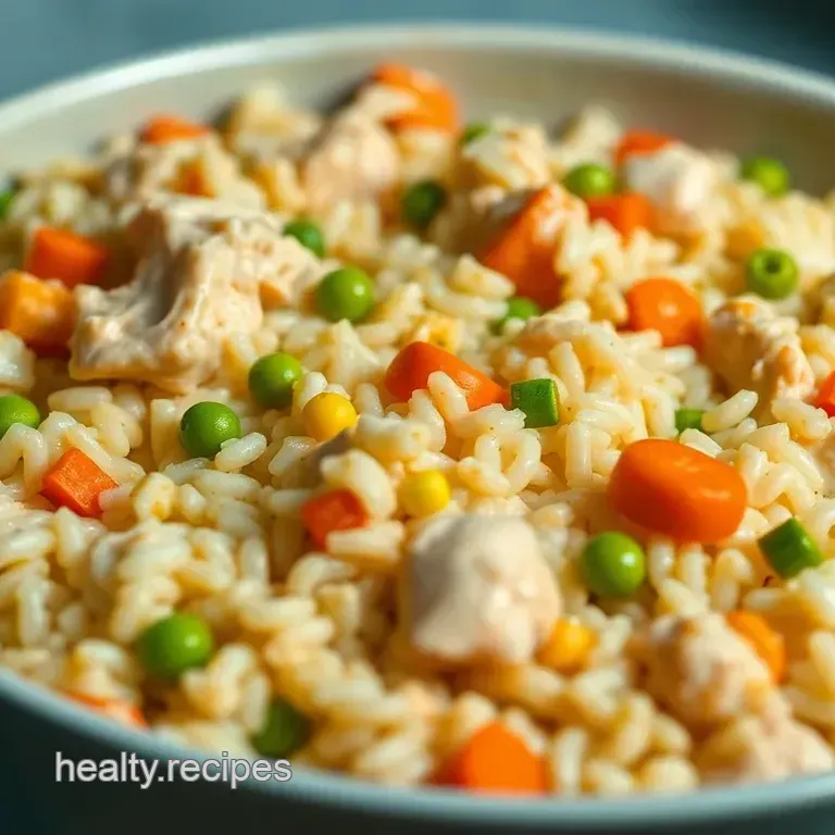 Creamy Chicken and Rice Casserole Delight