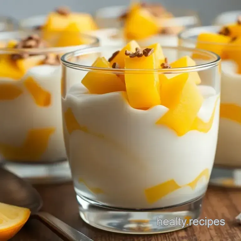 Creamy Coconut & Mango Sticky Rice Parfaits