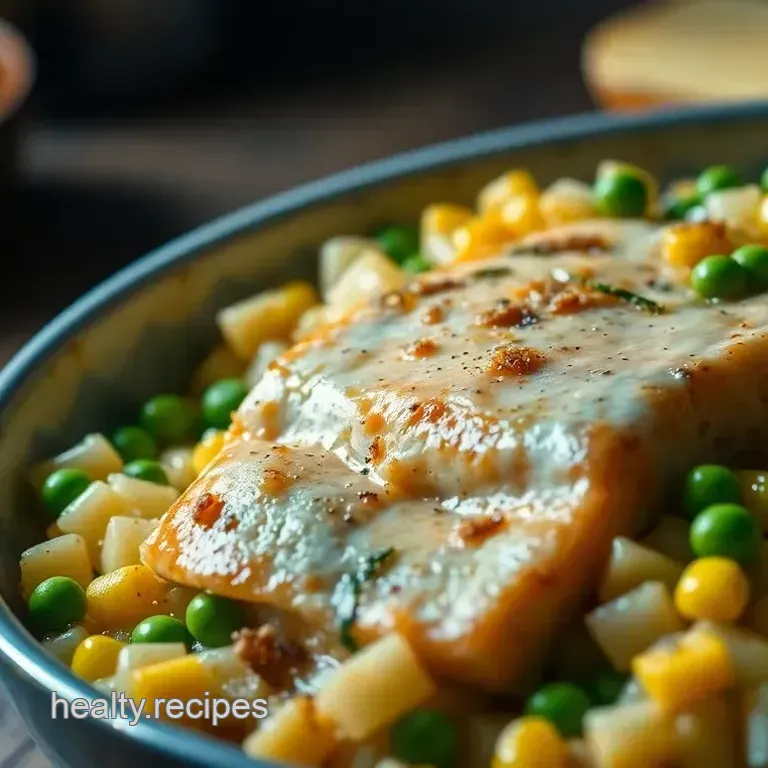 Creamy Dreamy Salmon Casserole
