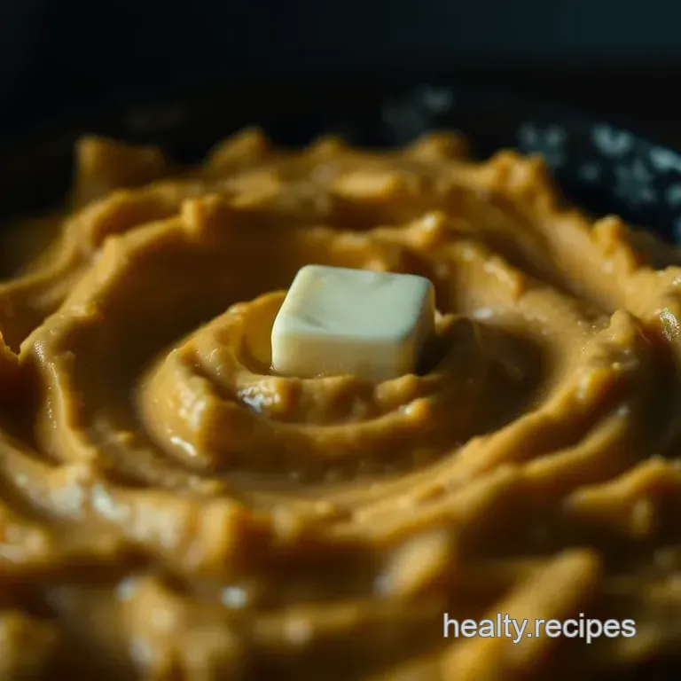 Creamy Savory White Sweet Potato Mash