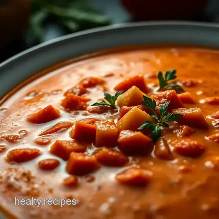 Creamy Tomato Florentine Soup: A Rustic Italian Classic