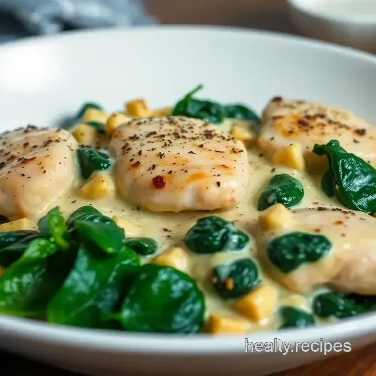 Creamy Tuscan Chicken and Spinach