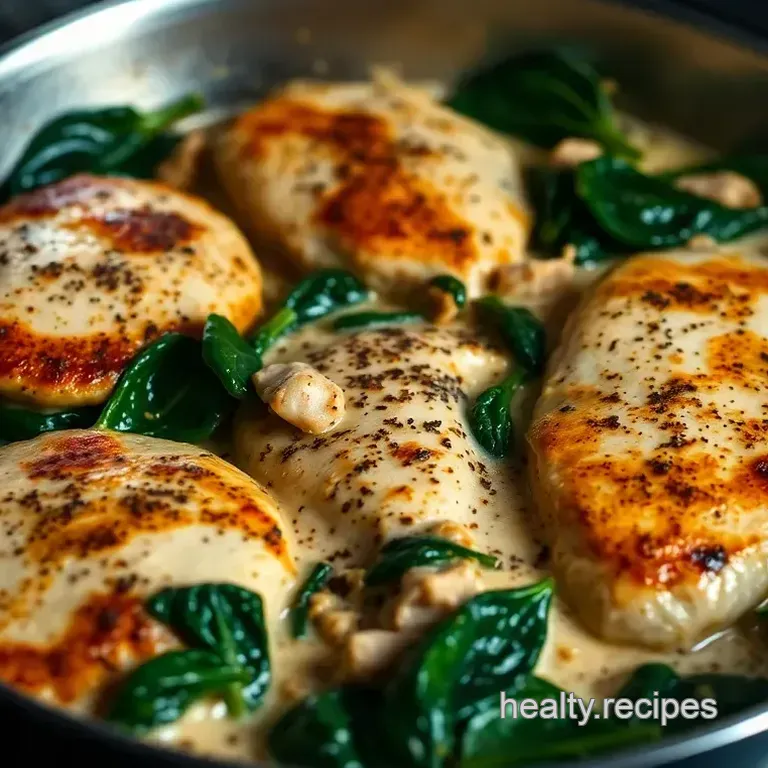 Creamy Tuscan Chicken & Spinach (One-Pan Wonder!)