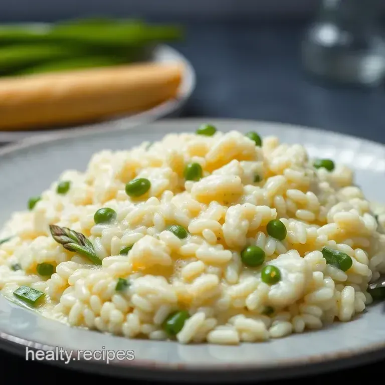 Creamy White Asparagus and Lemon Risotto