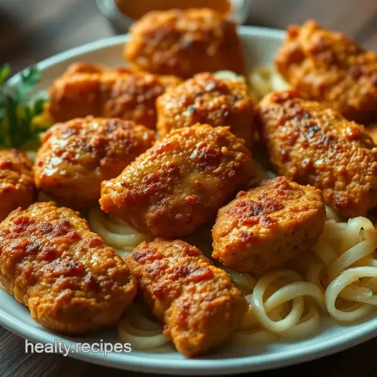 Crispy Air Fryer Chicken Tenderloins with Honey Mustard Dip