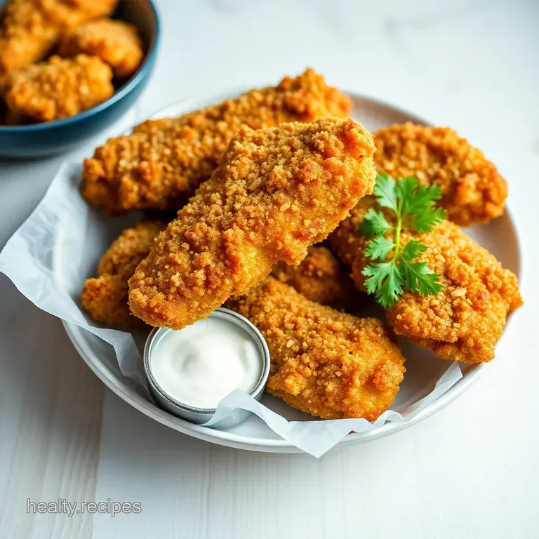 Crispy Baked Chicken Strips