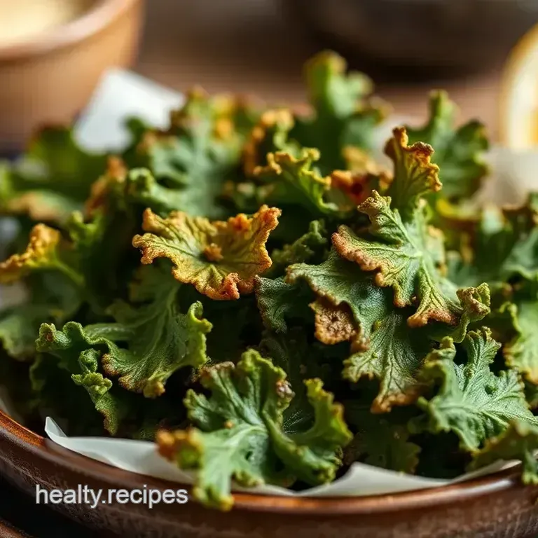 Delicious Crispy Kale Chips