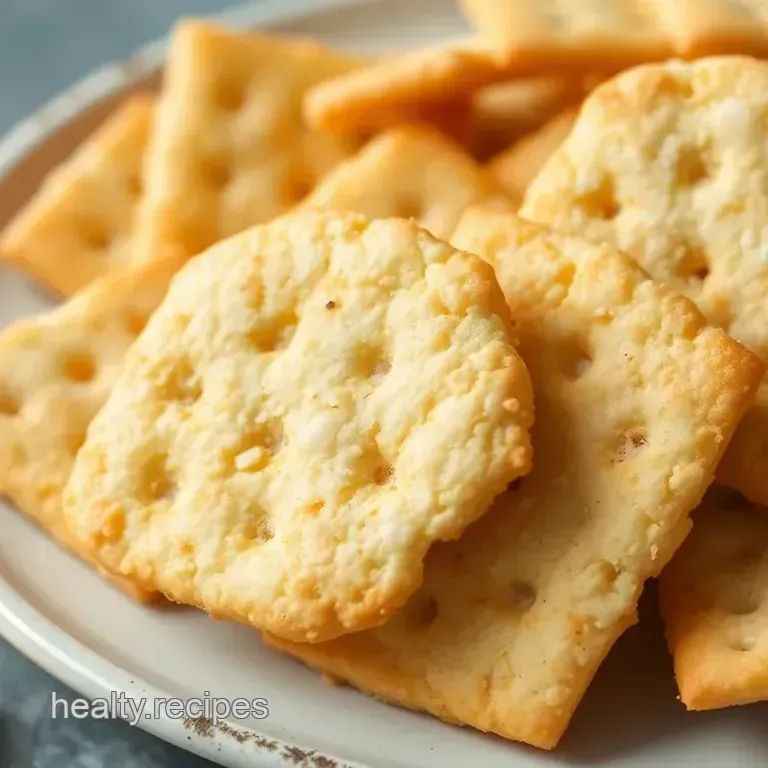 Crunchy Gluten-Free Saltine Crackers