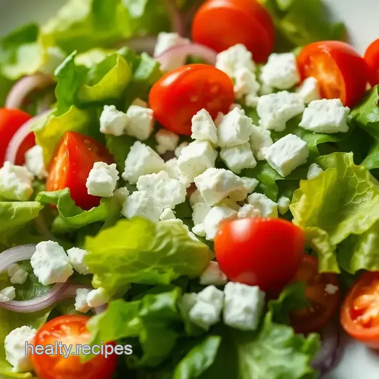 Crunchy Romaine Hearts Salad Recipe: Bright Nutritious and Delicious