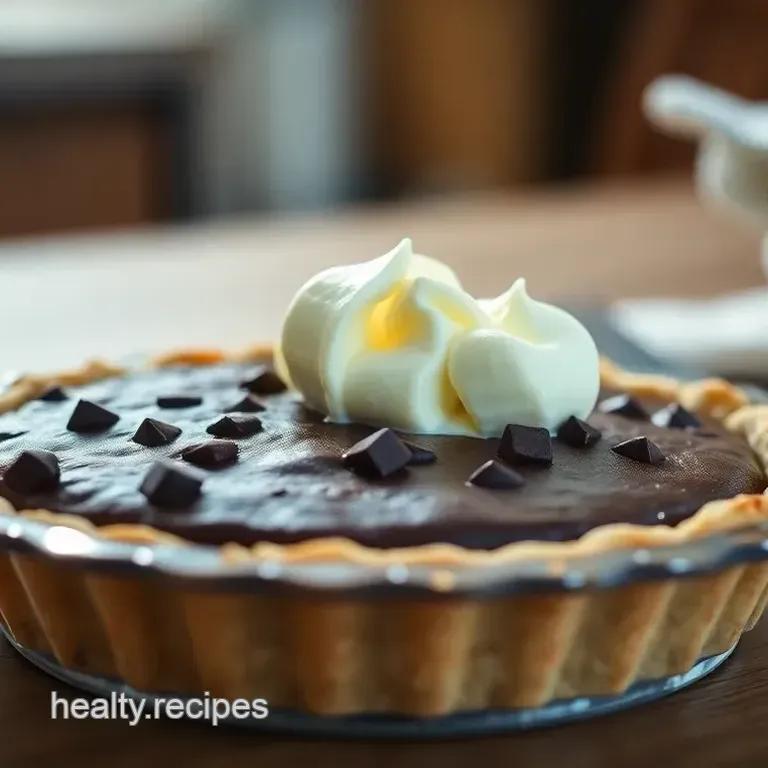 Decadent Chocolate Chess Pie