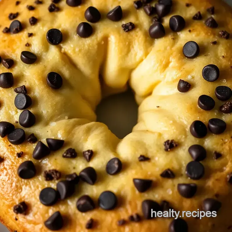 Decadent Chocolate Chip Bagels: A Sweet Twist on the Classic presentation