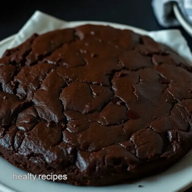 Decadent Dark Chocolate Cacao Brownies
