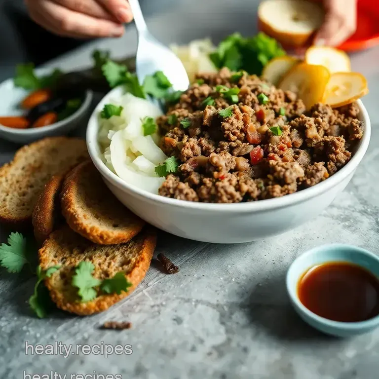 Deconstructed Burger Bowl Bonanza! presentation