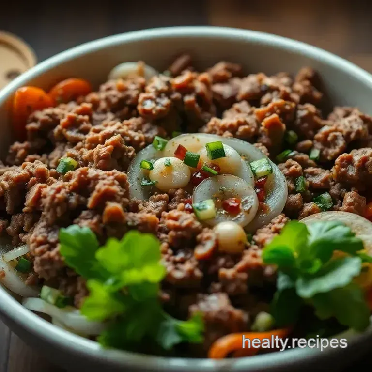 Deconstructed Burger Bowl Bonanza!