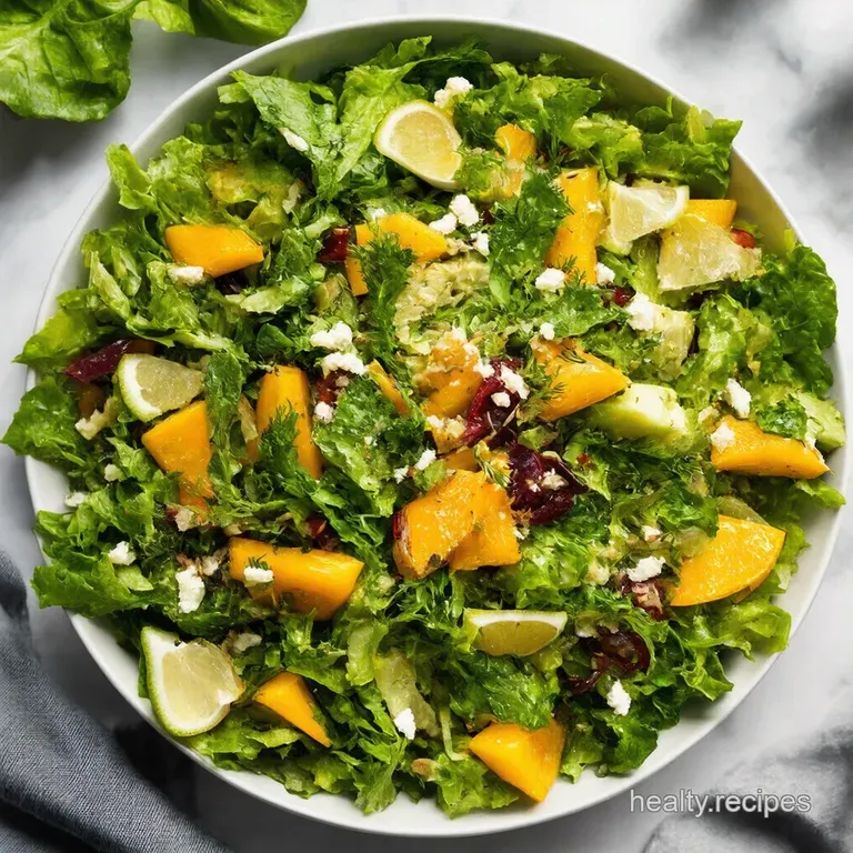 Deconstructed Subway Veggies Salad Easy LemonHerb Bliss
