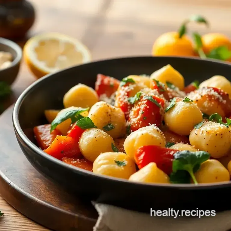 Sautéed Gnocchi with Veggies in 20 Minutes