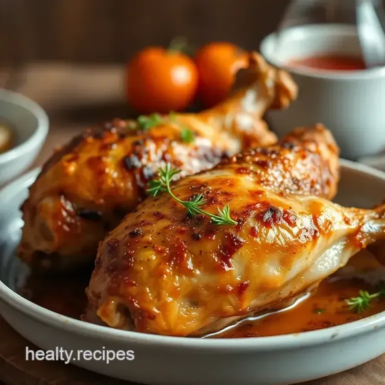 Crispy Baked Chicken Drumsticks: Perfectly Juicy & Flavorful