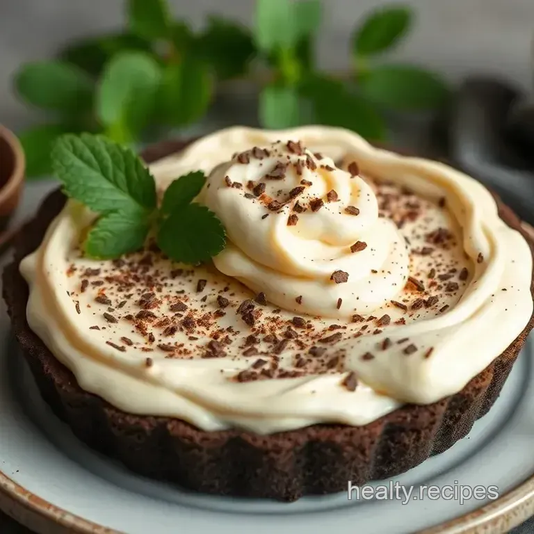Indulgent Keto Chocolate Pie with Silky Creamy Filling