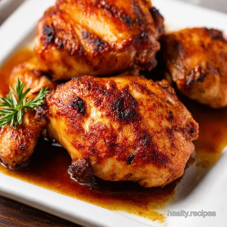 FallOffTheBone Smoked Chicken Thighs Easy