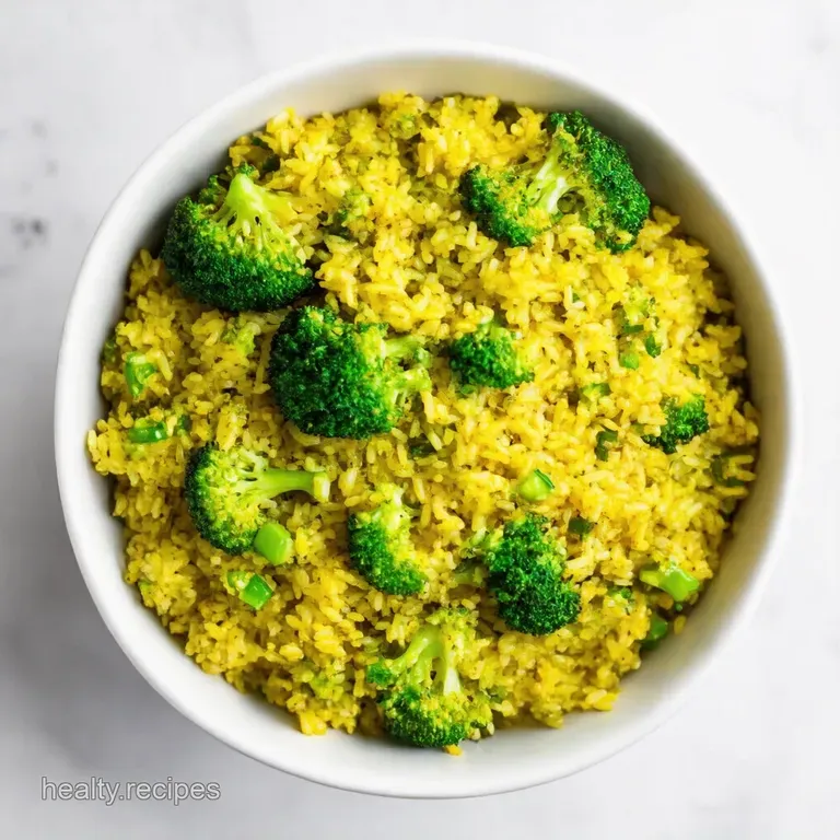 Fluffy Broccoli Rice A Healthy Delicious Side