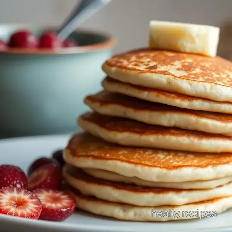 Healthy & Fluffy Cooked Protein Pancakes