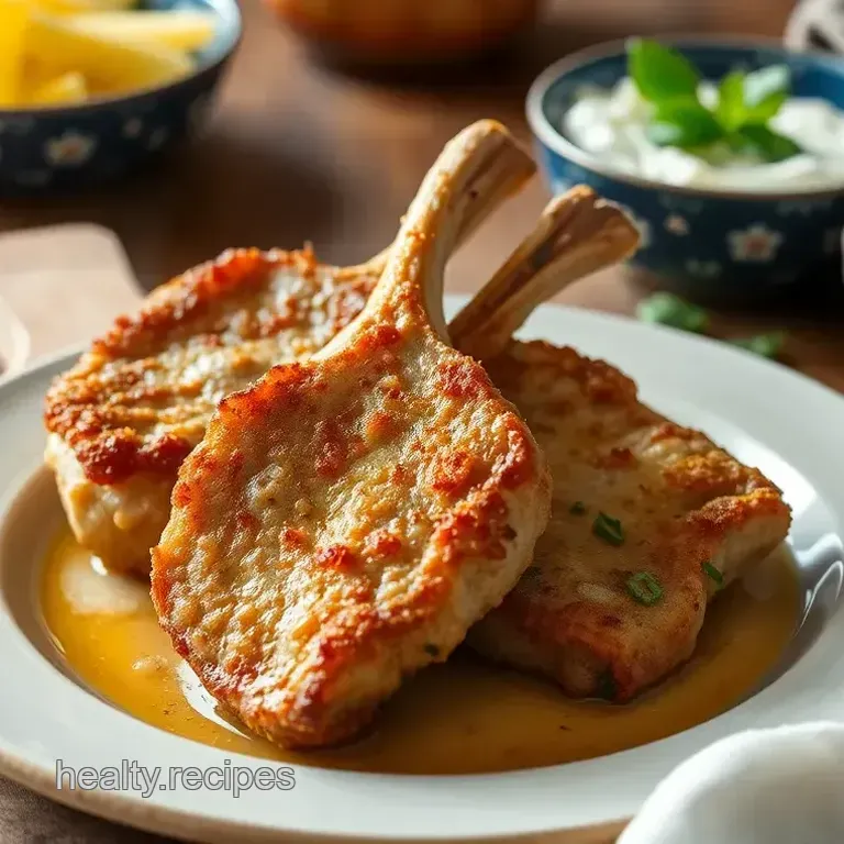 Keto-Fried Pork Chops