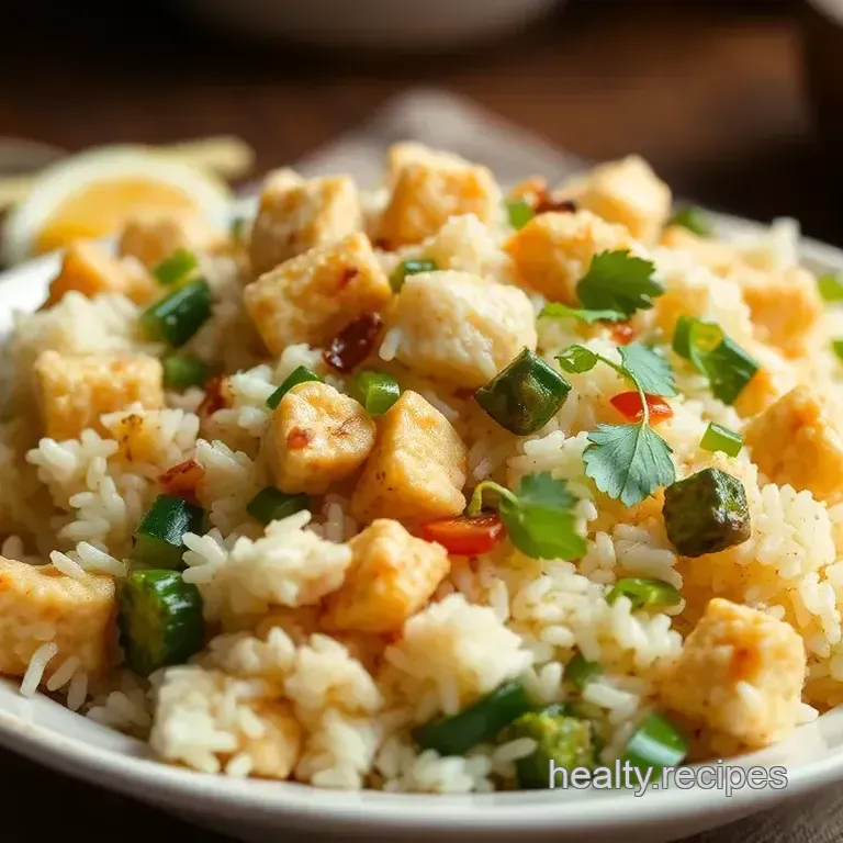 Easy Vegan Fried Rice with Tofu