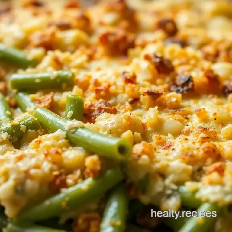 From Scratch Comfort: The Ultimate Green Bean Casserole