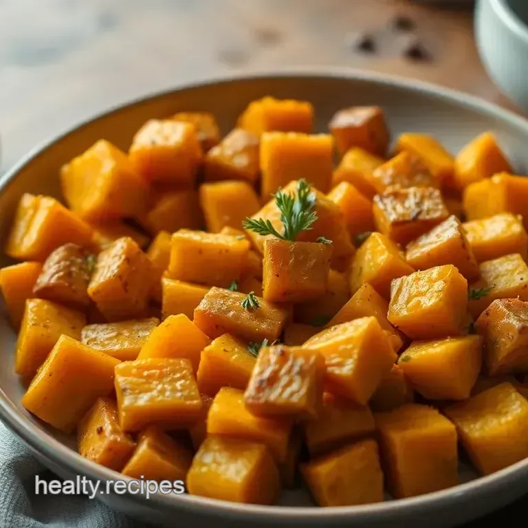 Golden Air Fryer Butternut Squash